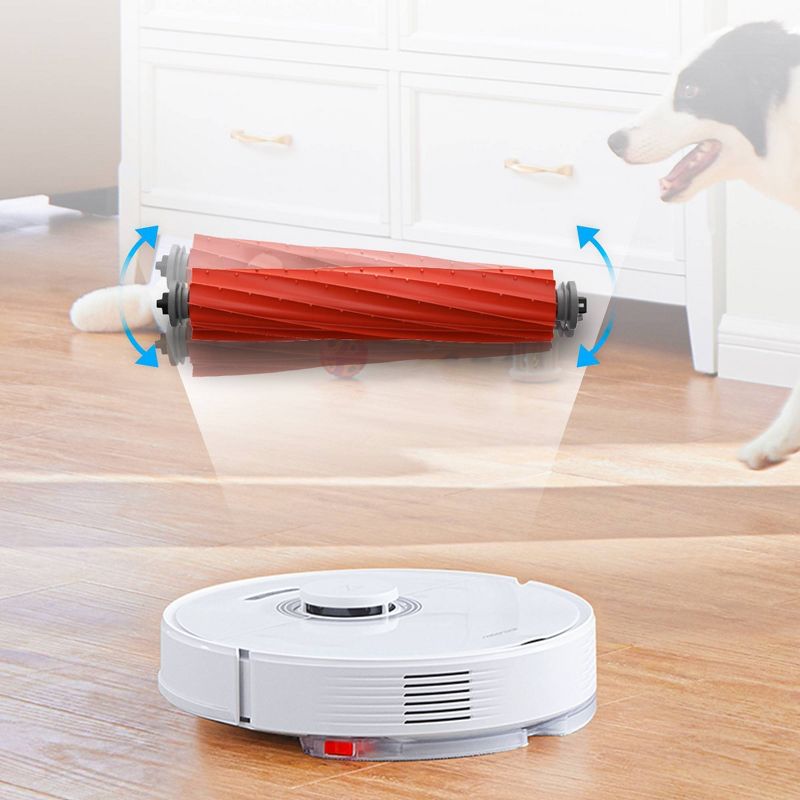 Roborock Q7 Max Cordless Robot Vacuum and Mop with LiDAR Navigation App-Controlled Mopping White, 5 of 13