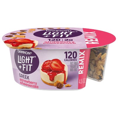 Light + Fit REMIX Greek Yogurt - 4.5oz Cup