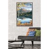 Trends International Lantern Press - Longs Peak & Bear Lake Fall Framed Wall Poster Prints - 2 of 4