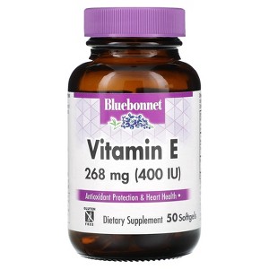 Bluebonnet Nutrition Vitamin E, 50 Softgels - 1 of 2