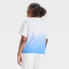 Girls' Disney Stitch "Chill Mode" Boxy Short Sleeve Graphic T-Shirt - White - 3 of 4