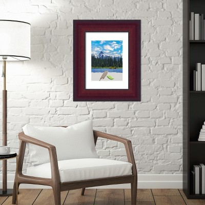 Canterbury Cherry Wood Picture Frame with Black Inner Edge
