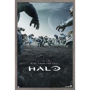 Trends International Halo: Season 2 - Surrounded One Sheet Framed Wall Poster Prints - 1 of 4