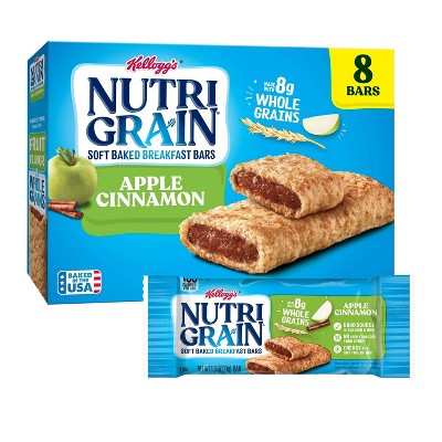 Nutri-Grain Apple Cinnamon Soft Baked Breakfast Bars - 8ct/10.4oz