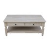 Vista Coffee Table Unfinished - International Concepts : Target