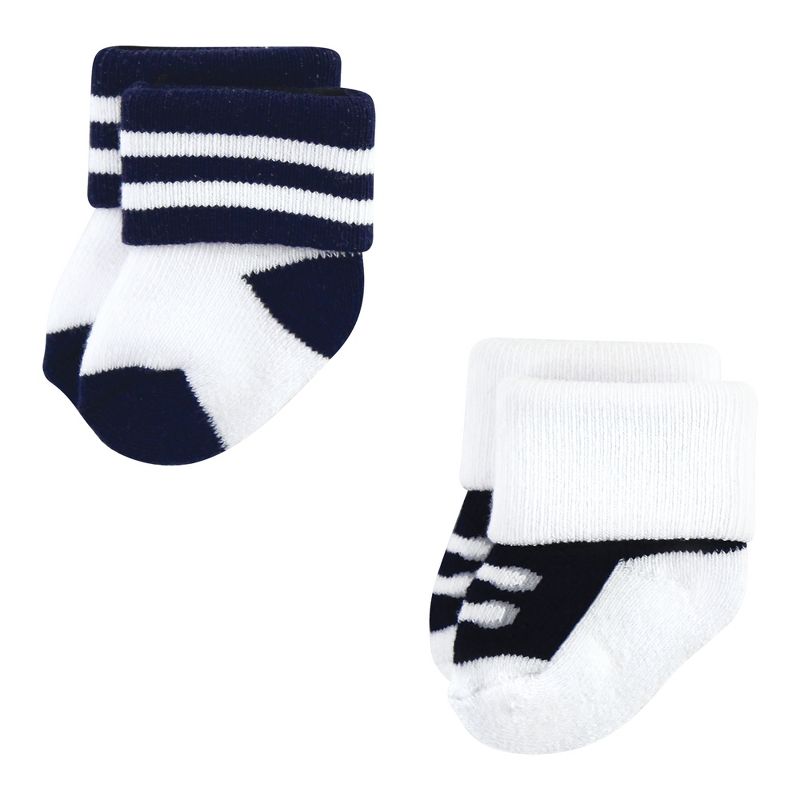 Little Treasure Infant Boy Newborn Socks, Genius, 5 of 9