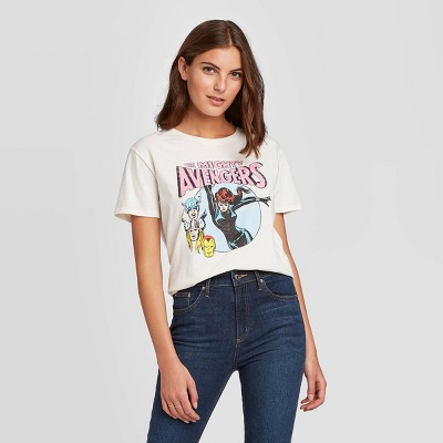 womens superhero shirts target