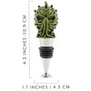 Darware Cthulhu Wine Bottle Stopper; Octopus Monster Novelty Gift and Dining Accessory for H.P. Lovecraft Fans - 3 of 4