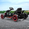24V Kids Go Kart, Powerful Drift Kart with Dual 150W Motors, High Speed Electric Outdoor Ride On Toy, Battery Powered Ride On Racing Car with Music - 2 of 4