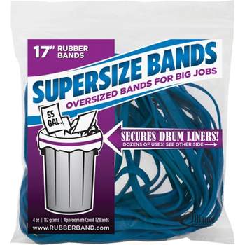 Rubber Bands Supersize Alliance 17" 12/BG Blue 08995