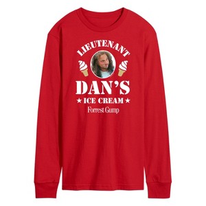Men's - Forrest Gump - Lieutenant Dan's Ice Cream Long Sleeve Graphic T-Shirt - 1 of 3