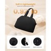 Generic Gym Bag 3Pcs Puffer Duffle Bag Carry on Weekender Tote for Personal Item Black Large - 3 of 4