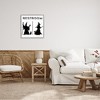 Stupell Industries Rustic Witch & Wizard Halloween Restroom Sign Framed Giclee Art, Gray, 24" x 24" - 3 of 4