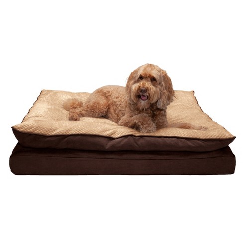 Pillow top outlet orthopedic dog bed