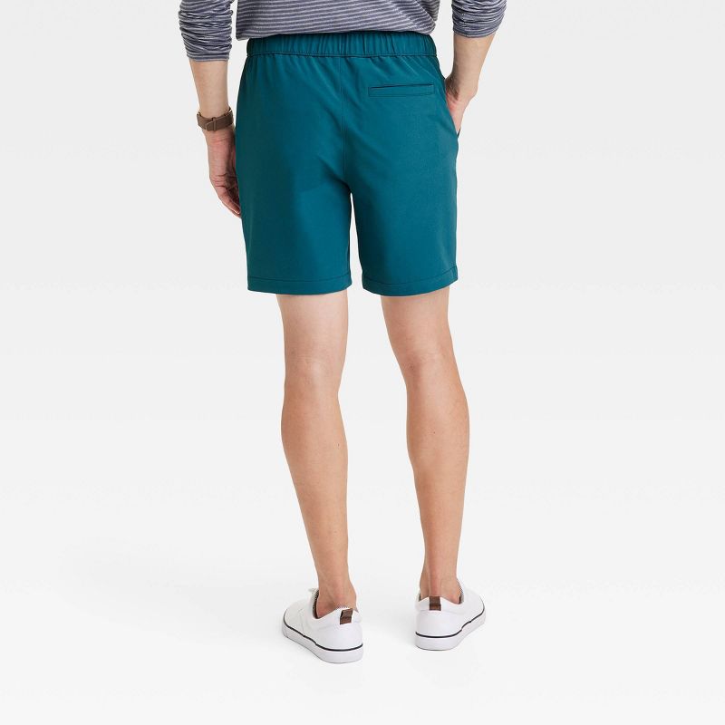 Men's 7" Woven Tech E-Waist Pull-On Shorts - Goodfellow & Co™, 3 of 5