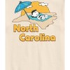 Men's - Peanuts - North Carolina Lucy Short Sleeve Graphic T-Shirt - 2 of 4