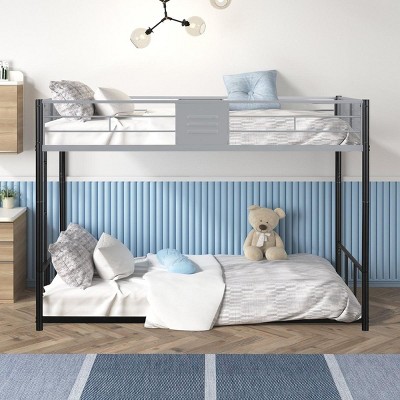 Streamdale Twin over Twin Bunk Bed with Vent Board and Trundle