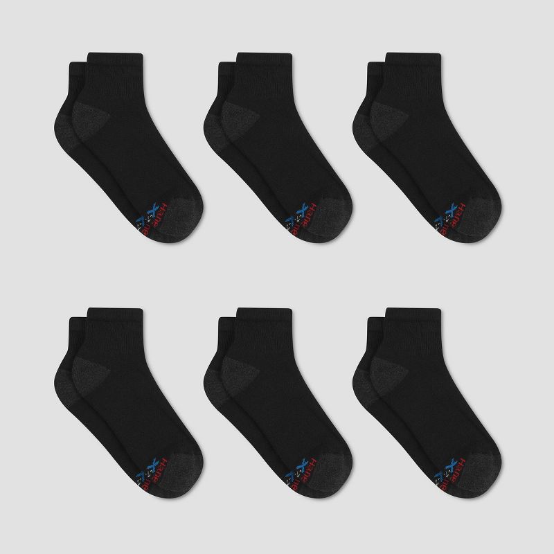 Hanes Premium Men's X-Temp Breathable Ankle Socks 6pk - 6-12, 3 of 6