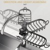 LunaLulinlk Kitchen Sink Sink Sponge Holder Adjustable Detachable Faucet Rack, Stainless Steel Faucet Rack for Soap, Shampoo, Shower Caddy Shelf - 2 of 4