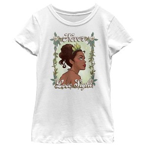 Girl's The Princess and the Frog Tiana Never Lose Sight T-Shirt - 1 of 4