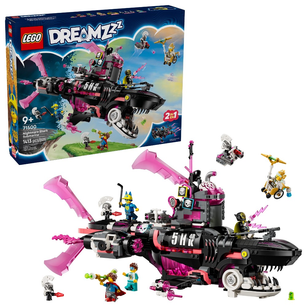 LEGO DREAMZzz Nightmare Shark Submarine Toy 71500