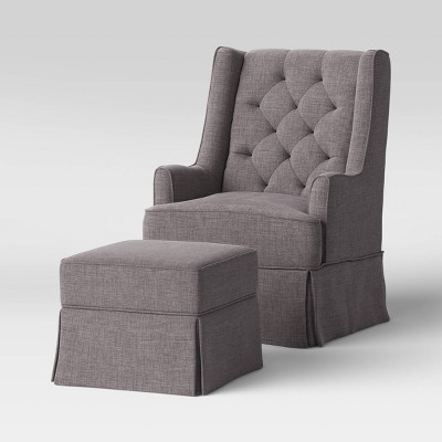 swivel glider rocker with ottoman