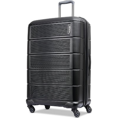 28" Expandable Hardside Luggage, Spinner Wheels, Durable Checked Suitcase for Long Trips