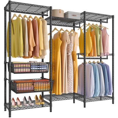 VIPEK V10 Wire Garment Rack Heavy Duty Clothes Rack Closet Wardrobe ...