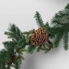 6' Mixed Greenery with Pinecones Artificial Christmas Garland Green - Wondershop™ - image 3 of 3