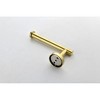 LunaLulinlk 3-Pieces Bathroom Hardware Accessories Set - Towel Bar, Toilet Paper Holder, Robe Towel Hooks - 4 of 4