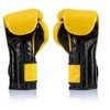 Fairtex BGV9 Mexican Style Yellow Black Piping Muay Thai Boxing Glove - Heavy Hitter - 2 of 4