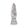 Sagebrook Home Resin Tattoo Hand Decorative Object, Intricate Design, Unique Home Accent Piece, Handcrafted Artwork - 2 of 4