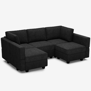 Belffin 5 Seats + 7 Sides Modular Terry Sofa with Storage Seat - 1 of 4