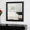 HomeRoots 28" Dark Brown Solid Wood Framed Accent Mirror - 2 of 4