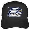Official Georgia Southern University Primary Logo Foam Snapback Trucker Hat for Men and Women Black One Size - 2 of 4