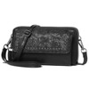 FATMOON Zip Around Wristlet Purse with 2 Straps - Crossbody Phone Bag, Embossed Mini Shoulder Bag, Large Capacity Wallet for Women - 2 of 4