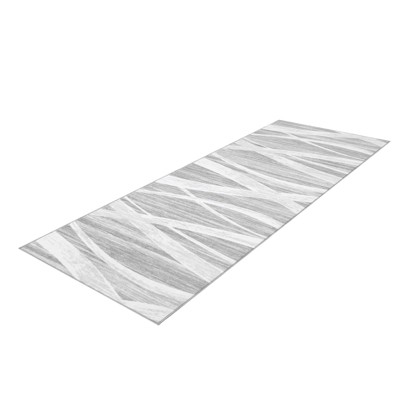 2x6 Washable Area Rugs, Rug for Living Room, Soft Modern Wave Distressed Carpet, Non-Slip Entry Rug, Print Rug, Low Pile Non-Shedding Foldable Rugs