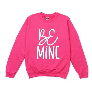 Simply Sage Market Women's Graphic Sweatshirt Be Mine Words - 1 of 4