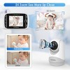HelloBaby 3.2" Video Baby Monitor with Remote Pan-Tilt Zoom (HB6232) - White - 4 of 4