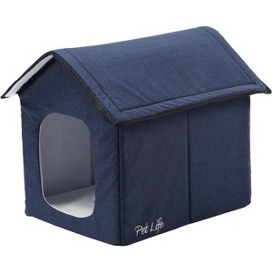 Pet Life "Hush Puppy" Electronic Heating and Cooling Smart Collapsible Pet House - 1 of 3
