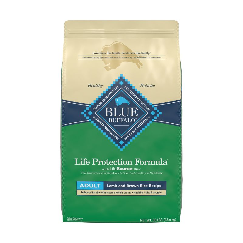 Blue Buffalo Life Protection Formula Natural Adult Dry Dog Food with Lamb and Brown Rice, 1 of 17