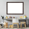 Amanti Art Fresco Dark Walnut Framed Dry Erase Magnetic Board - 4 of 4