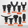 Lifepro Powerful Sonic Flex Adjustable Deep Tissue Massage Gun- Heavy-Duty Handheld Percussion Massager for Muscle Relief Circulation, and Pain Relief - 4 of 4