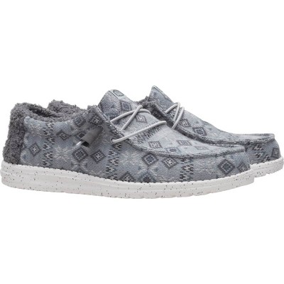 HEYDUDE Men Wally Sweater , Monument Grey/Multi, 11 — фото 2