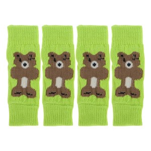 Unique Bargains Dog Leg Warmers Winter Warm Knitted Joint Protection Suitable for Kitten Puppies - 1 of 4