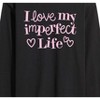 Men's - Instant Message - I Love My Imperfect Life Long Sleeve Graphic T-Shirt - 2 of 4