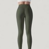 Anna-Kaci Active Women's High Waist Seamless Full Length Leggings with Wide Waistband - 4 of 4