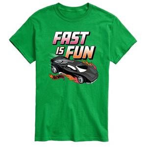 Men's - Hot Wheels - Fast Is Fun -Men's Short Sleeve T-Shirt Short Sleeve Graphic T-Shirt - 1 of 4