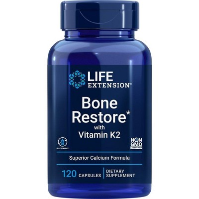 Bone Restore with Vitamin K2 by Life Extension  -  120 Capsule