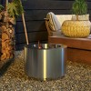 Resenkos Smokeless Fire Pit, Portable Camping Bonfire Stove with Poker for Backyard Patio Picnic, Steel, - 3 of 4